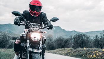 beginner motorcyclist / beginnende motorrijder